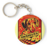 Dachshund Propaganda keychains
