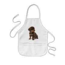 Dachshund Puppy Children's Apron
