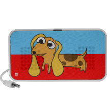 Dachshund Puppy Doodle Travelling Speakers