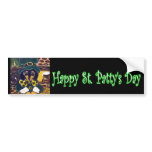 Dachshund  Saint Patty bumper stickers
