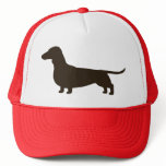 Dachshund Silhouette hats
