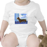 Dachshund snowman shirt