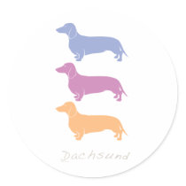 Dachshund Stickers