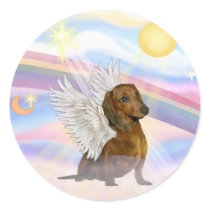 Dachshund Round Stickers