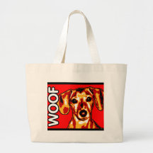 Dachshund Tote Bags