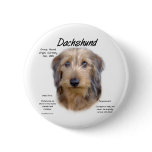 Dachshund (wirehair) History Design buttons