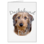 Dachshund (wirehaired) Dad 2 cards