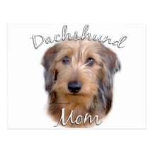 Dachshund (wirehaired) Mum 2 Post Cards