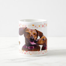 Dachshunds Drinking Mug | Good Morning