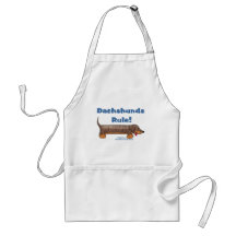 Dachshunds Rule Apron