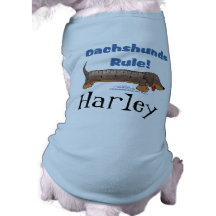 Dachshunds Rule Dog Tee