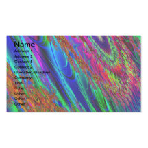 Dactl Fractyl Fractal Art Business Card