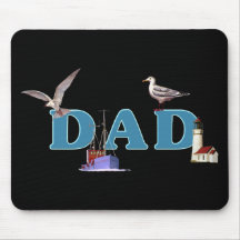 Dad Ahoy Mousepad