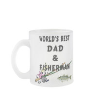 Dad And Fisherman Coffee Mugs