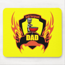 Dad Barbecues Mousemats