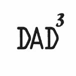 DAD Cubed embroidered shirts