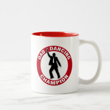 Dad Dancing Champion - Funny Father's Day Mug