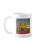 Dad Drives A Asphalt Paving Machine Coffee Mug