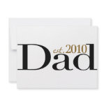 Dad Est 2010 invitations