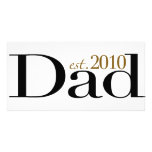 Dad Est 2010 photo cards