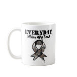 Dad - Everyday I Miss My Hero Military mugs