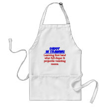 Dad in Training Apron
