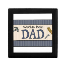 Dad Is The Best Trinket Boxes