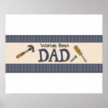 Dad Is The Best Poster