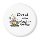 Dad Master Griller magnets