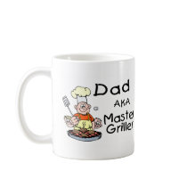 Dad Master Griller Coffee Mugs
