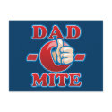 Dad-O-Mite postcards