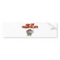 Dad of QUADRUPLETS bumper stickers