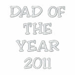 DAD OF THE YEAR 20XX EMBROIDERED  POLO TEMPLATE embroidered shirts
