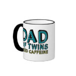Dad of Twins NEED Caffeine Mug