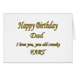 Dad, Old Cranky Fart cards