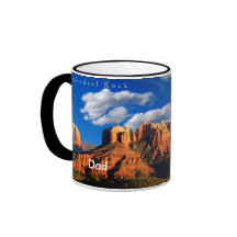 Dad on Cathedral Rock and Courthouse Mug