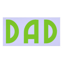 Dad Customized Photo Card