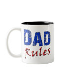 Dad Rules mugs