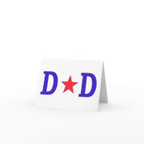 Dad Star Dad Greeting Card