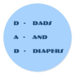 DAD stickers