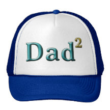 Dad to the Second Power Father's Day Gifts Mesh Hat