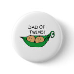 Dad Twin Pod Pins