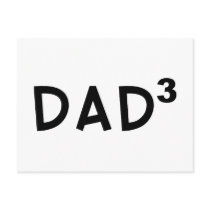 Dad x 3