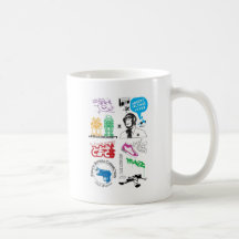 Dadawan mash up pop icons mug