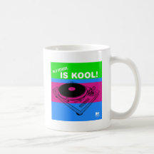 Dadawan Old school is kool  vynil deck Mug