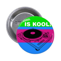 Dadawan Old school is kool  vynil deck Pin