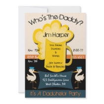 Dadchelor Party Invitations