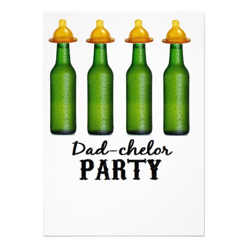 Daddy Baby Shower - Dadchelor Diaper Party Invites | Zazzle.co.uk