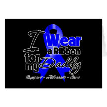 Daddy - Colon Cancer Ribbon Cards