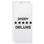 daddy deluxe icon rack cards